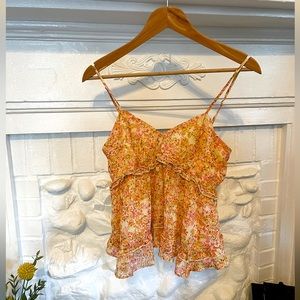 Sadie & Sage Ruffle Babydoll Top